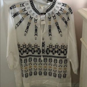 XS J Crew blouse